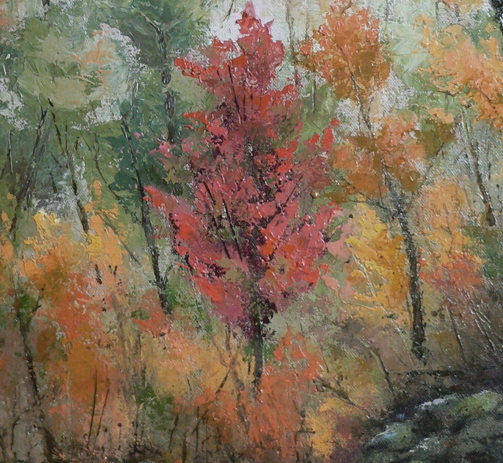 Detail, psalm 184, oil painting by Roger Vincent Jasaitis, RVJart.com, Copyright 2013 Roger Vincent Jasaitis