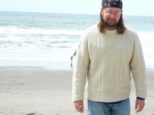 Roger at the Pacific