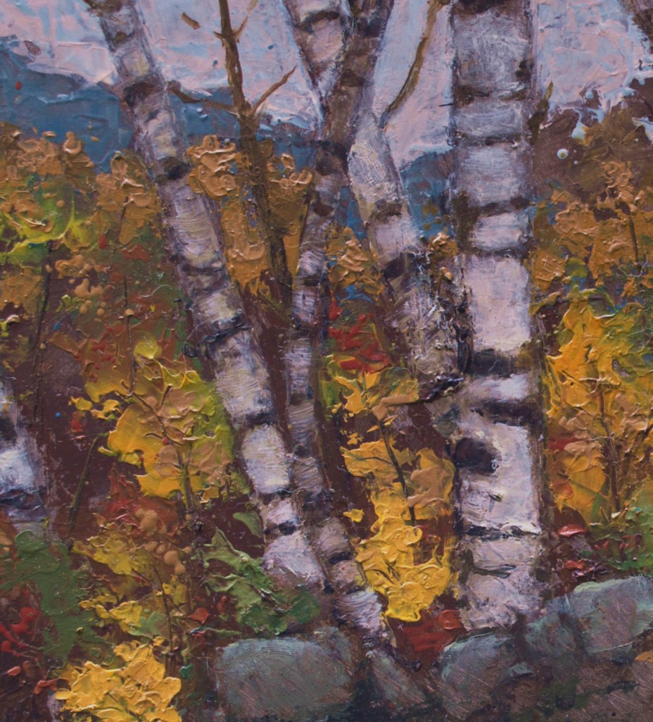 Detail, psalm 163, oil painting by Roger Vincent Jasaitis, copyright 2012, RVJart.com