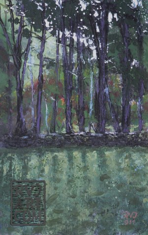 psalm 157, oil painting by Roger Vincent Jasaitis, RVJart.com