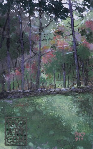 psalm 158, oil painting by Roger Vincent Jasaitis, RVJart.com