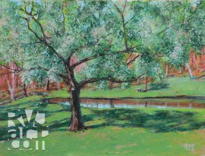 psalm 175, oil painting by Roger Vincent Jasaitis, copyright 2012, RVJart.com