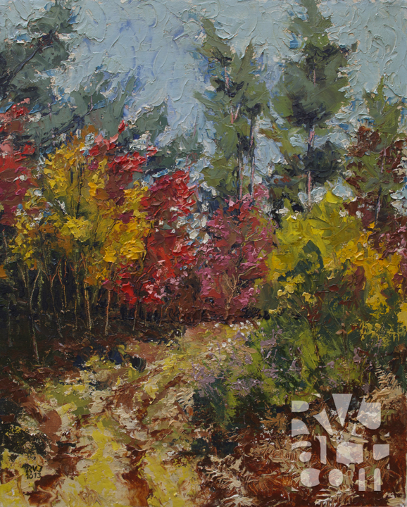 psalm 182, oil painting by Roger Vincent Jasaitis, Copyright All Rights Reserved, RVJart.com