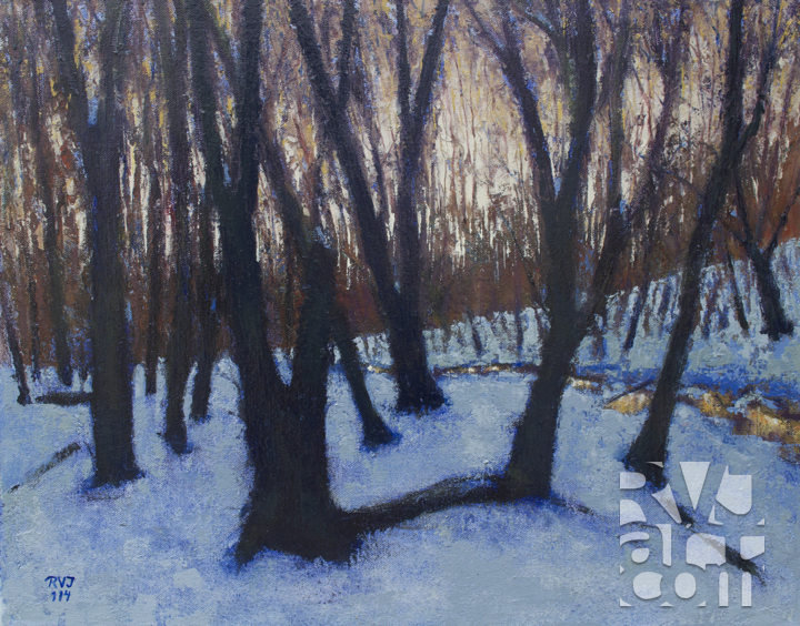 psalm 186, oil painting by Roger Vincent Jasaitis, copyright 2014, RVJart.com