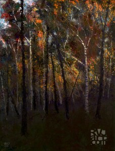 #2151201, psalm 193, Last Light, Oil painting by Roger Vincent Jasaitis, Copyright all rights reserved, RVJart.com