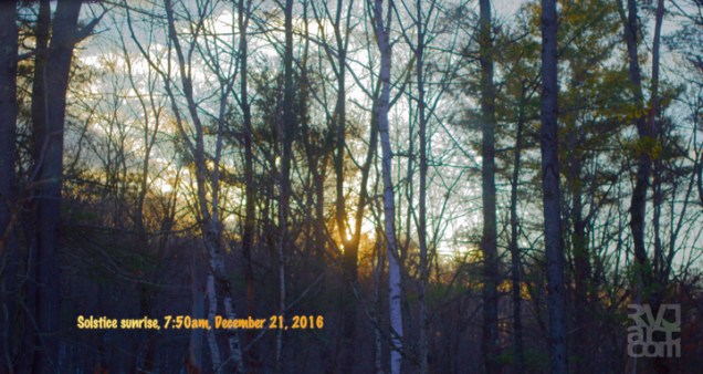 "Solstice Sunrise 2016" , Photo by Roger Vincent Jasaitis, copyright 2016 RVJart.com